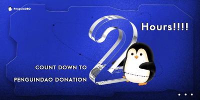🐧 ONLY 2⃣ hours left to #PenguinDAO #Donation #IDO

⏲️ Please note that you will have 24 hours to participate

👇👇
penguindao.org/donation 

#ohmfork #BSC  #IDO  #PeopleDAO