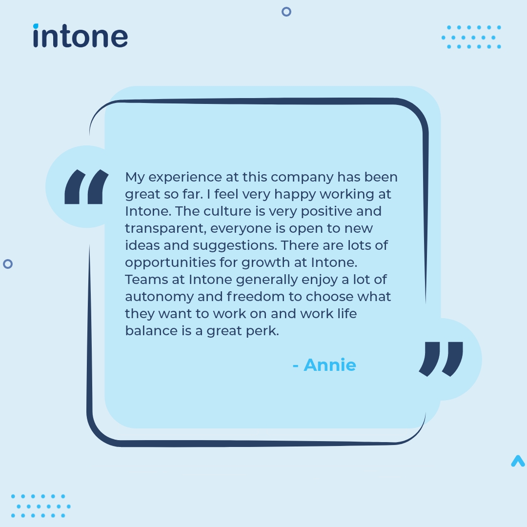 intonenetworks's tweet photo. “We're happy to see that you had a great experience at Intone. We take pride in knowing our employees happy experience.”
#employee #employees #employeefeedback #postivefeedback #lifeatintone #intoneculture #employeeatintone #intone https://t.co/TgqOm4HVX5