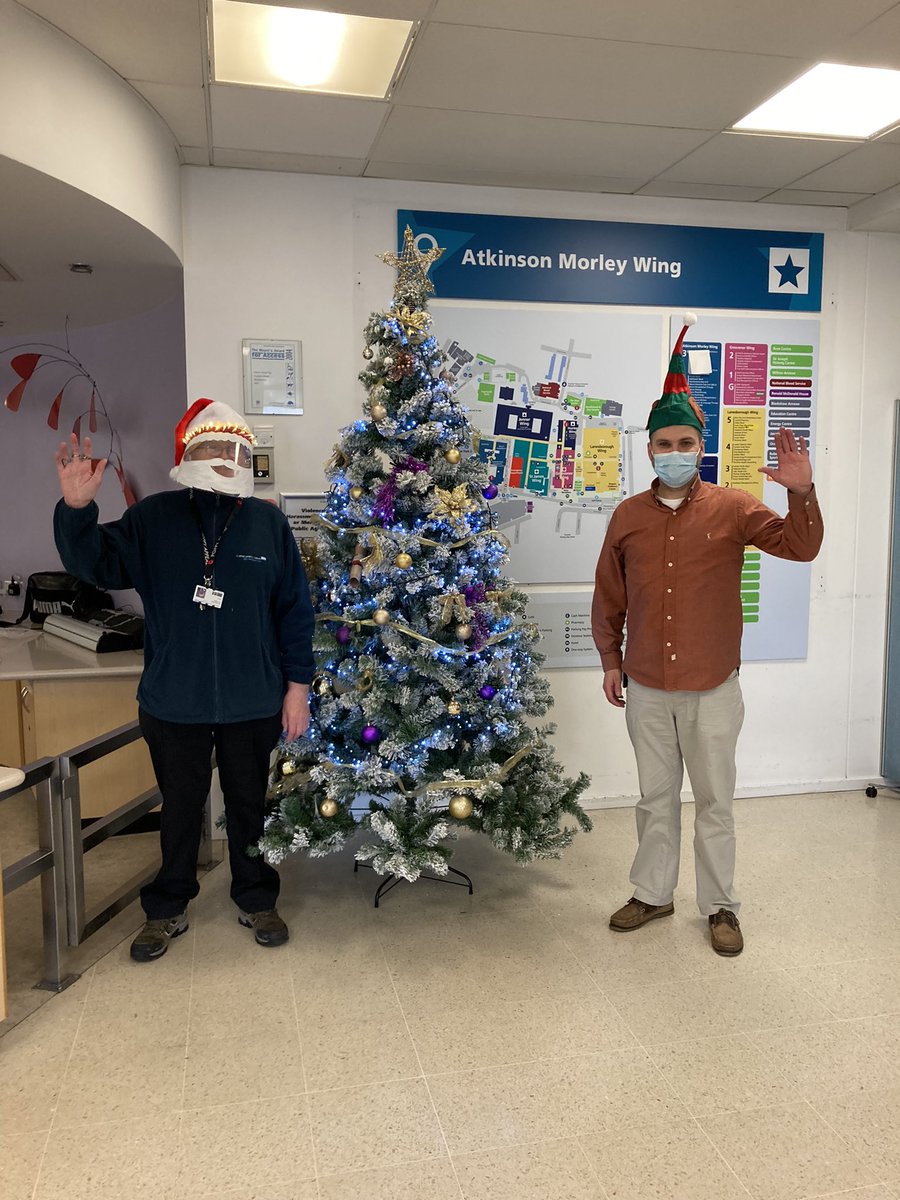 PNhsfm's tweet photo. It’s that time of the year for the Christmas trees to be put up @StGeorgesTrust just need some presents put underneath by old Saint Nick now @JennidomanDoman @CatherineLeak https://t.co/MazL7jCnKF