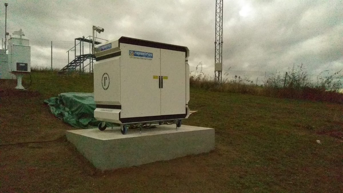 Raymetrics's tweet photo. Raymetrics S.A. continuing to support the European #ACTRIS infrastructure has installed another #lidar at #CHMI (Czech Hydrometeorological Institute) since 2020! https://t.co/kjWBtQ9Q7s