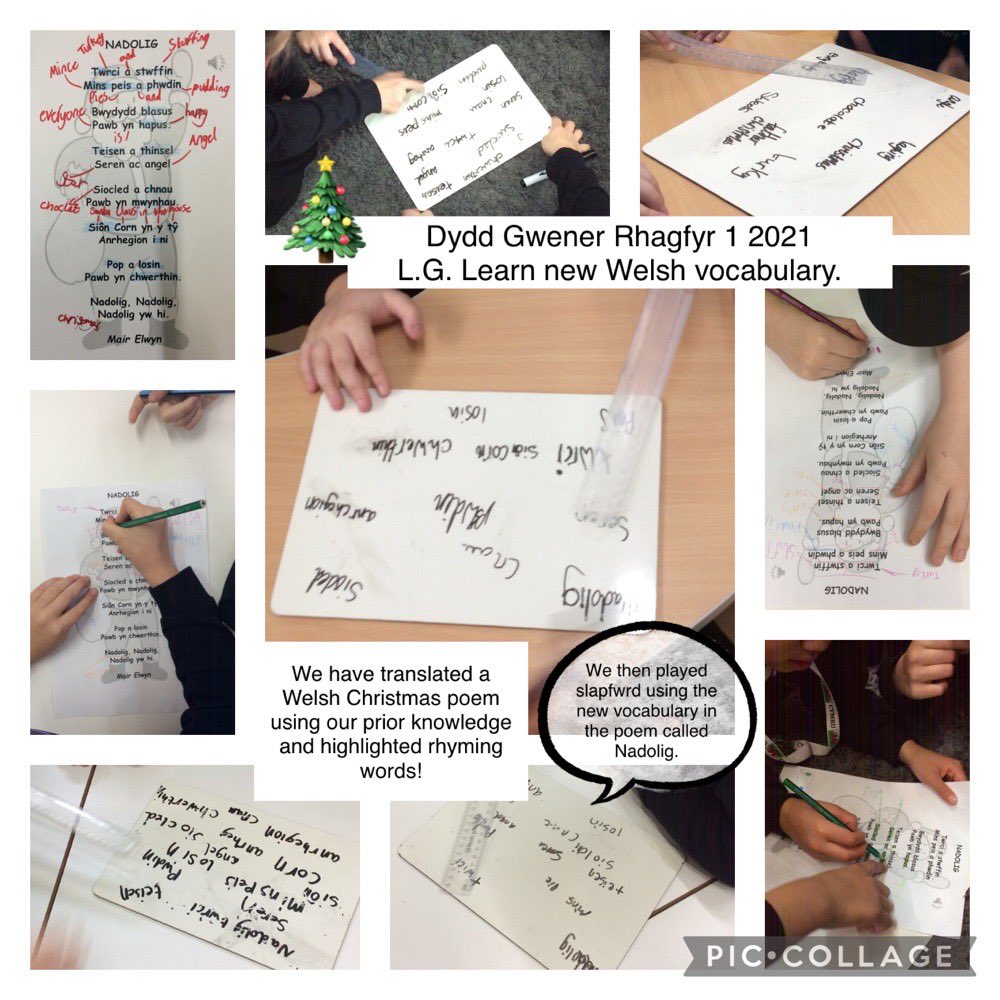 MissHoward24's tweet photo. A great start to December in 4MH learning new Welsh vocabulary, translated a Welsh poem and beginning to learn a Welsh Christmas poem ready to perform next week! Very ambitious capable learners! @5tAndrews @sapsyear4 #SAPSLLC #SAPSACL https://t.co/A83hsoqgCI