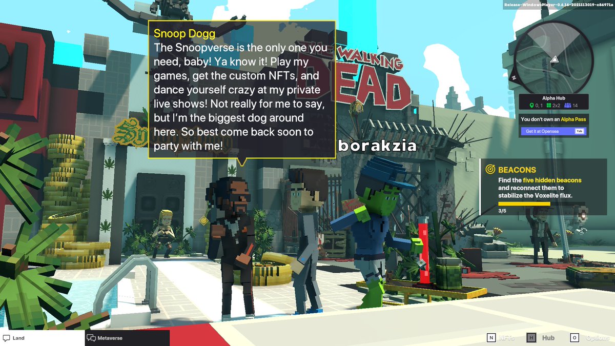 KhyberPass7's tweet photo. @TheSandboxGame @SnoopDogg A Rap song for this event! 

The Sandbox is finally here,
Even though some don't care. 

They all are missing out on, 
being apart of a community that's strong.

My man, Snoop is here  to find my pass, 
but if he doesn't it's all good cause I still got his grass!

Love you all! https://t.co/9JKneD6z0s