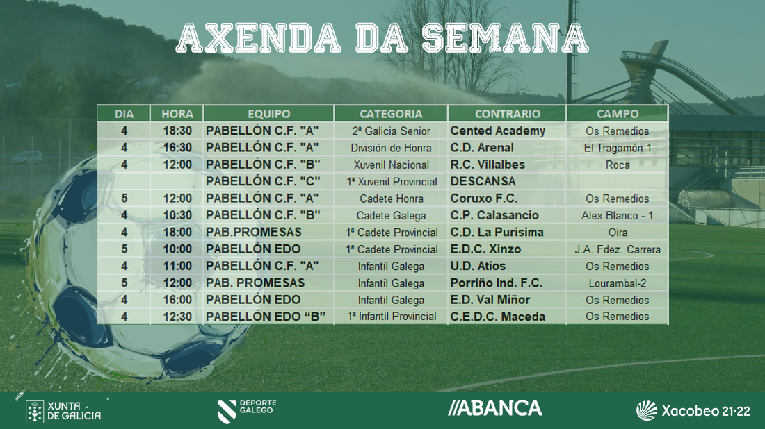pabelloncf's tweet photo. ⚠⚽⚽⚽⚠

Horarios dos partidos desta fin de semana

#SerDoPabeMola https://t.co/8l0QqCHaxG