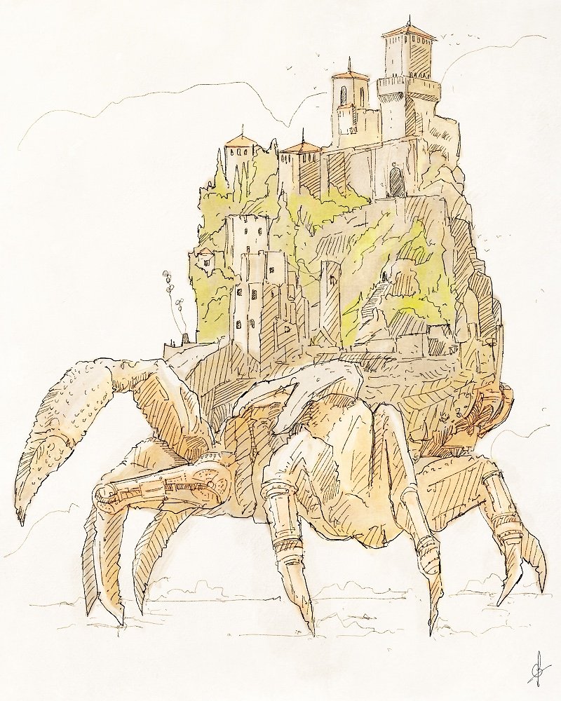 Castles and crabs 