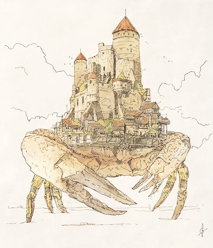 Castles and crabs 