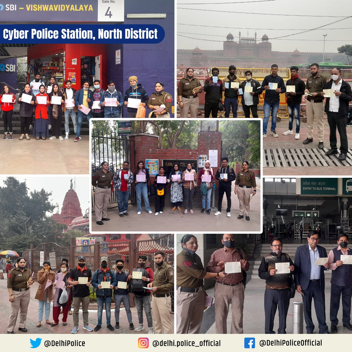 Delhi Police tweet media