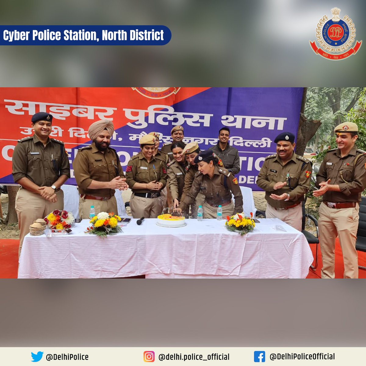 Delhi Police tweet media