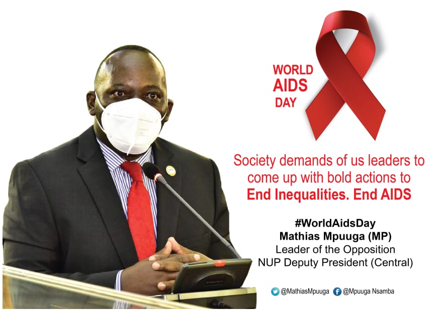 Today, we remember the millions of our people who have died at the hands the Aids scourge over the past 4 decades. We should commit to #EndInequalitiesEndAIDS by 2030.