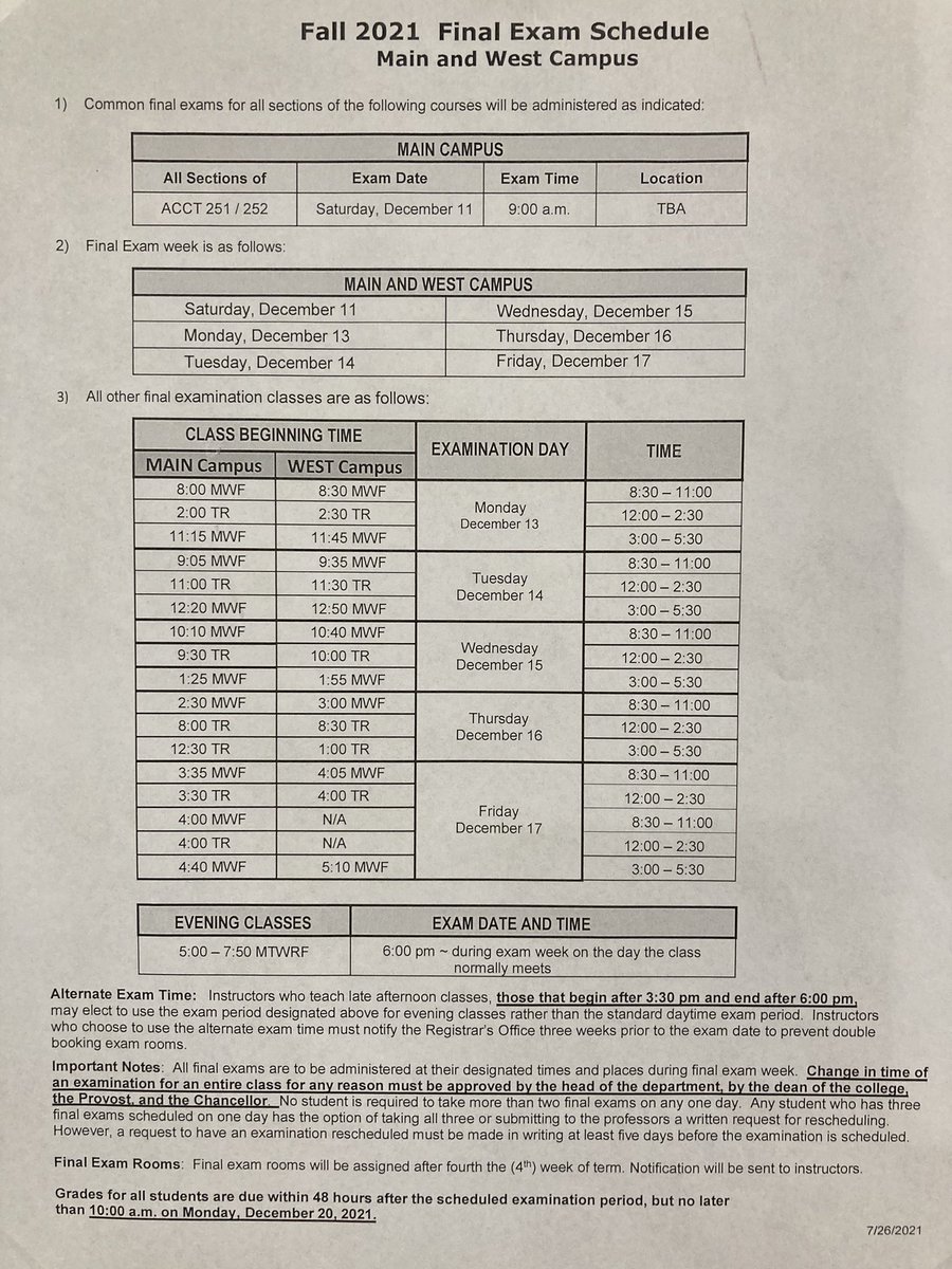 catamount_SAASS's tweet photo. Do you know when your finals are? #hardworkpaysoff https://t.co/pB3MlFIAW3