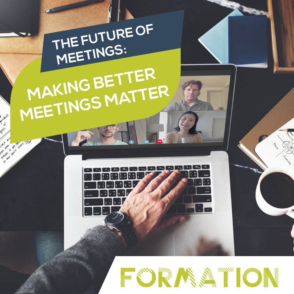 Formation_grp's tweet photo. The future of meetings: making better meetings matter. Read on to learn more about what meetings will look like in the future and how you can prepare. https://t.co/XnLULR4F27 #collaboration #workspace #workplace #tech #meetingrooms #virtualmeetings #teammeetings #teammanagement https://t.co/LNSJQQ6YvD