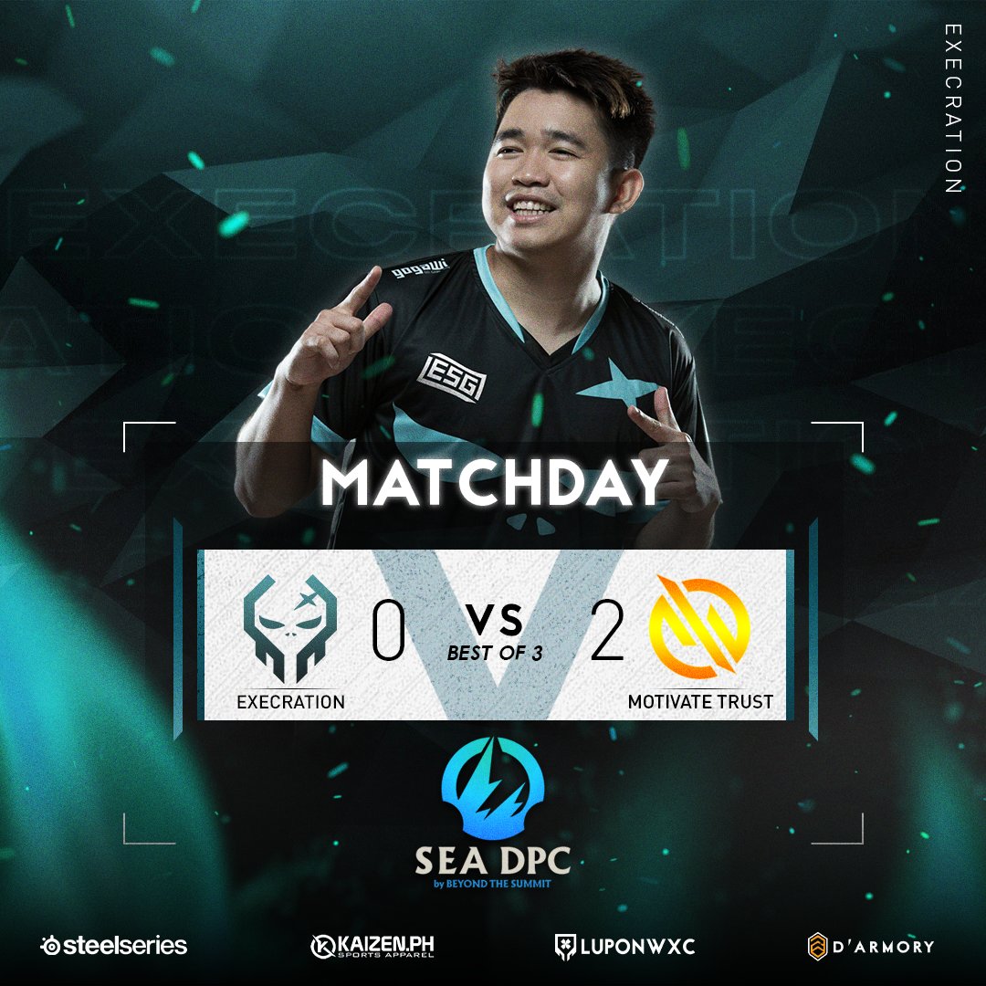 ExecrationGG's tweet photo. Not the Opener we wanted!
GGWP! Motivate Trust π€π
#ExeShot #SEADPC #UpperDivision https://t.co/ph7n7T81O2