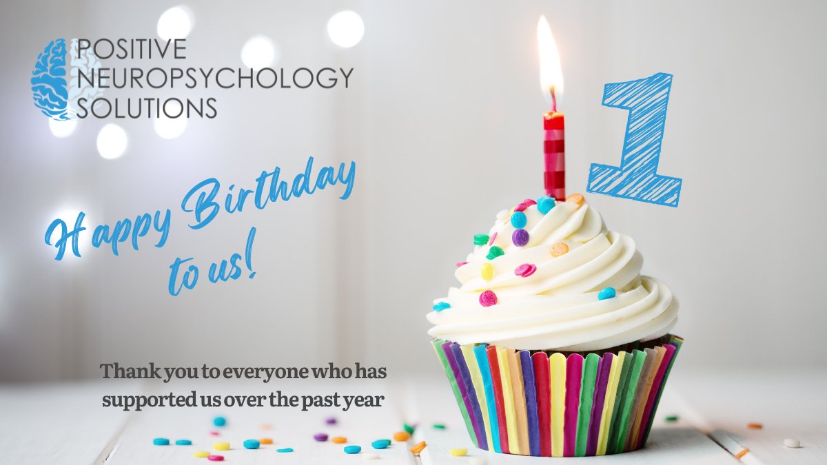PositiveNPsych's tweet photo. It's our First Anniversary!

We'd like to send our gratitude to all the people and organisations who have supported us and helped us achieve so much.  It's appreciated.

Thank you from ..
@drmarydel  
@drmelaniebooth 
@ArranNatalie
 
#firstbirthday #thankful https://t.co/jAnoaWHt3m