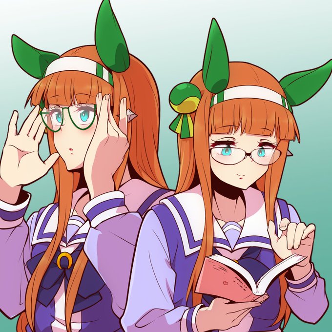 #ウマ娘
眼鏡スズカ 