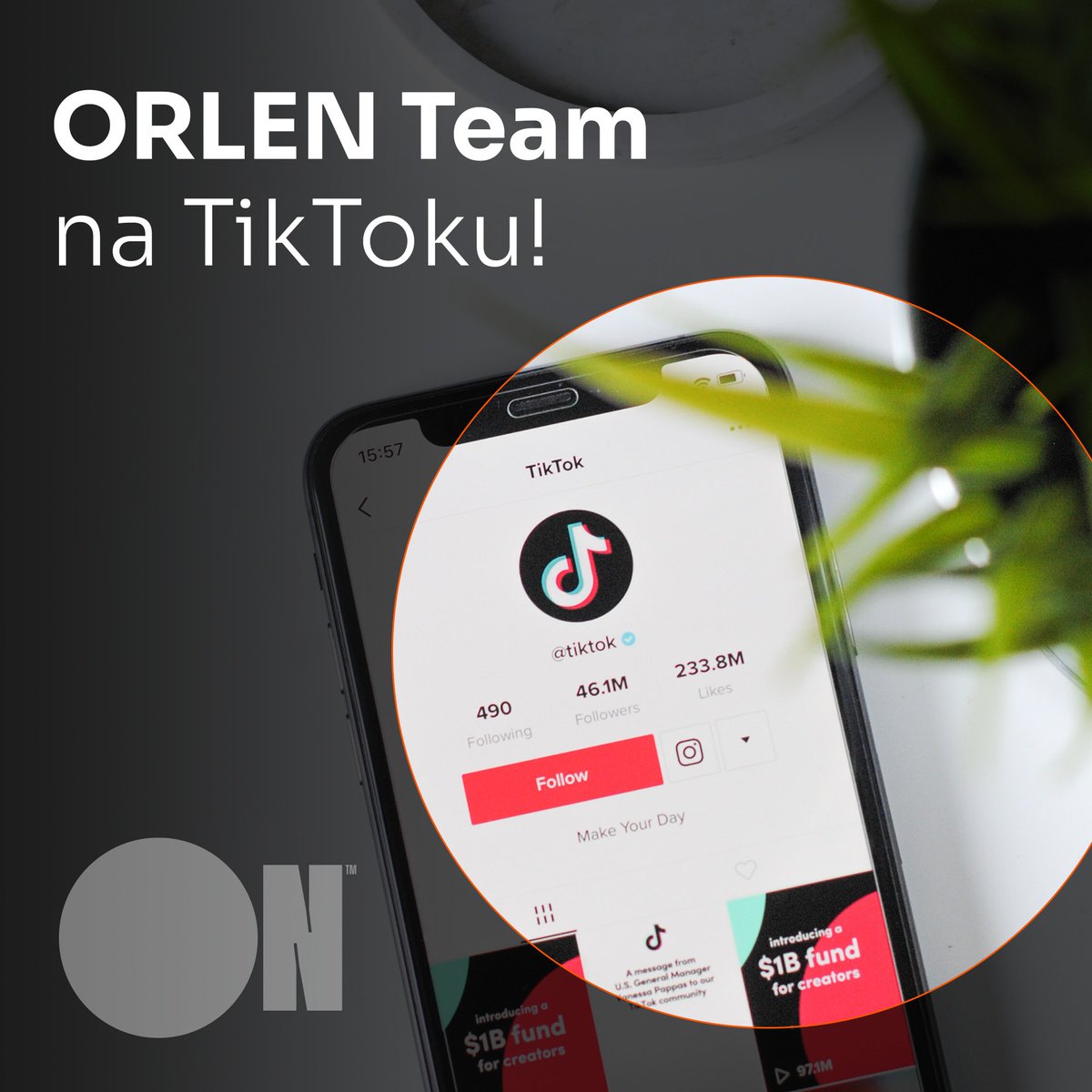 publiconpr's tweet photo. Wspólnie z ORLEN Team od dziś podbijamy TikToka! To kolejna platforma komunikacyjna, za której obsługę jesteśmy odpowiedzialni. TikTok dominuje w globalnych zestawieniach najczęściej pobieranych aplikacji. Korzysta z niej już ponad miliard użytkowników 👉🏻 https://t.co/UqFe3oWvDy https://t.co/TMHYYIZ9aD