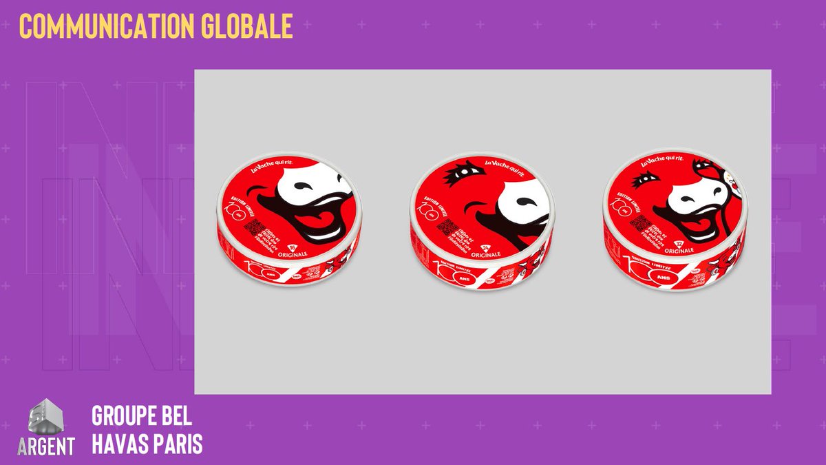Strategies's tweet photo. GP Stratégies de l’Influence 2021 – Communication globale : un ARGENT EX AEQUO pour @belcorporate et l’agence @HavasParis pour la réalisation « Groupe Bel – 100 ans de la Vache qui rit ». Bravo à eux !
#gpstrat #Influence https://t.co/muh9Ute7pt