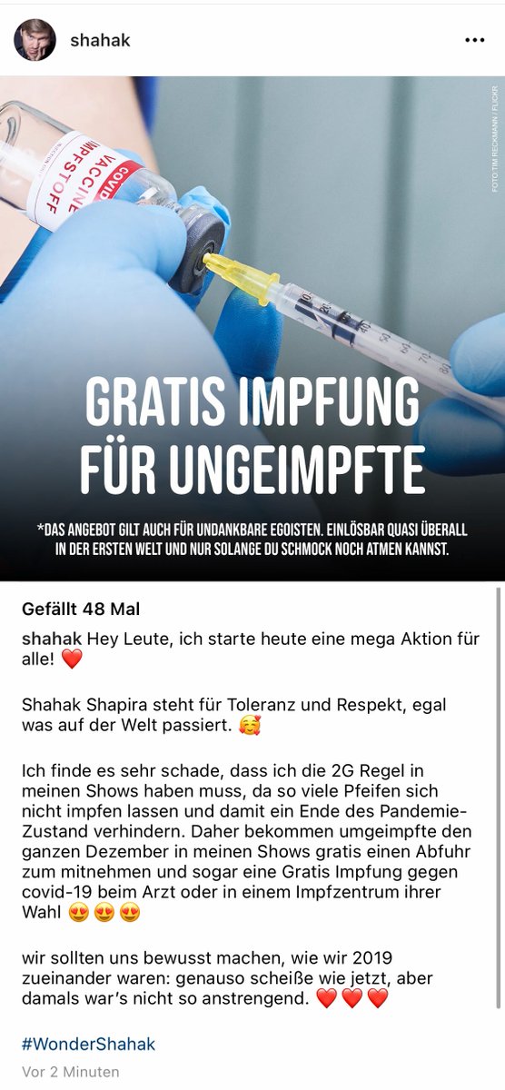 Hey Leute hab eine mega Aktion am Start für euch! 😍😍😍 #WonderSchwafel