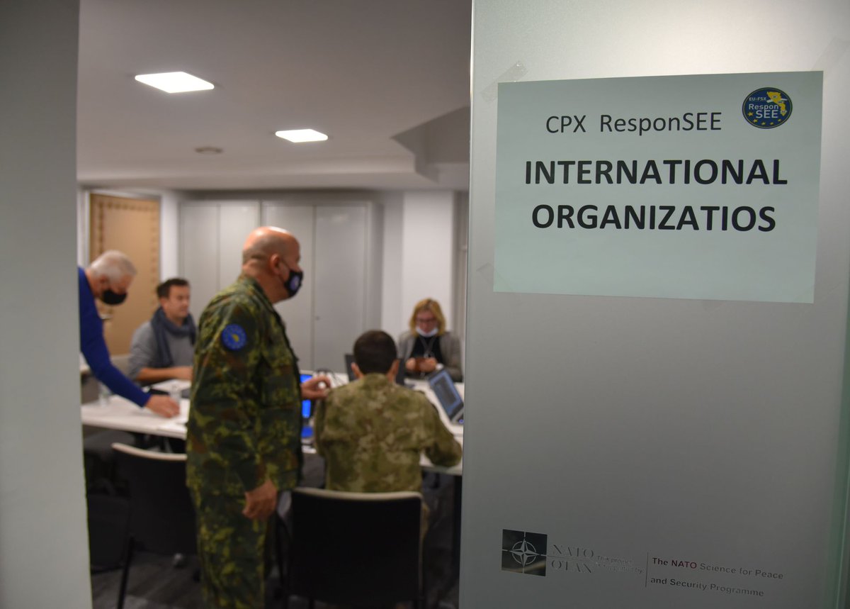 MSBosnia's tweet image. Command Post Exercise #ResponSEE held in OKC BiH 🇧🇦 - 112. Aim of this EU funded project is to strengthen disaster preparedness in the Western Balkans by increasing interoperability, enabling and supporting cooperation for international disaster response.