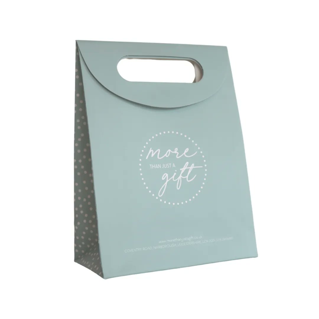 PanachePack's tweet image. A beautiful new gift bag from our Precious collection for @NarboroughHall

This small gift bag is the perfect addition to their paper bag collection. 
With matching branding and a dye cut handle. 
sales@panachepackaging.com
.
.
.
#customprinting #packagingdesign