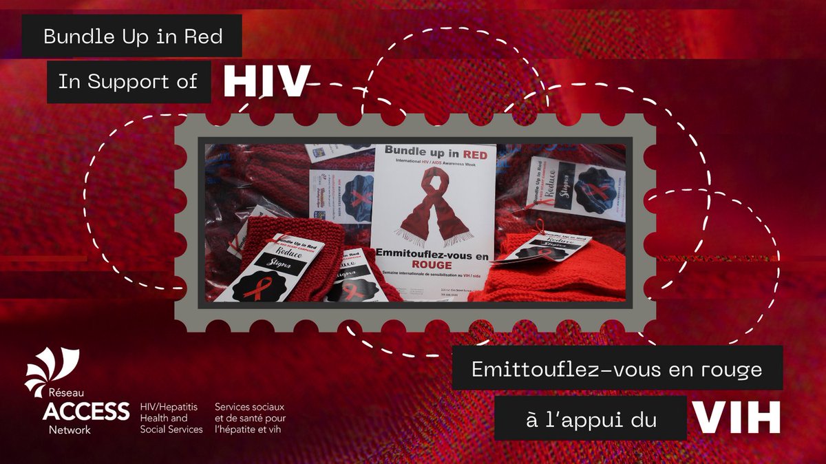 ACCESS1989's tweet photo. Today is the start of the Bundle Up in Red Campaign! The agency will be distributing red scarves and information about HIV. Red scarves tied to lamp posts or trees are free to take. Help spread awareness by wearing a red scarf this week as we #BundleUpInRed. https://t.co/N8Wu5L0bLL