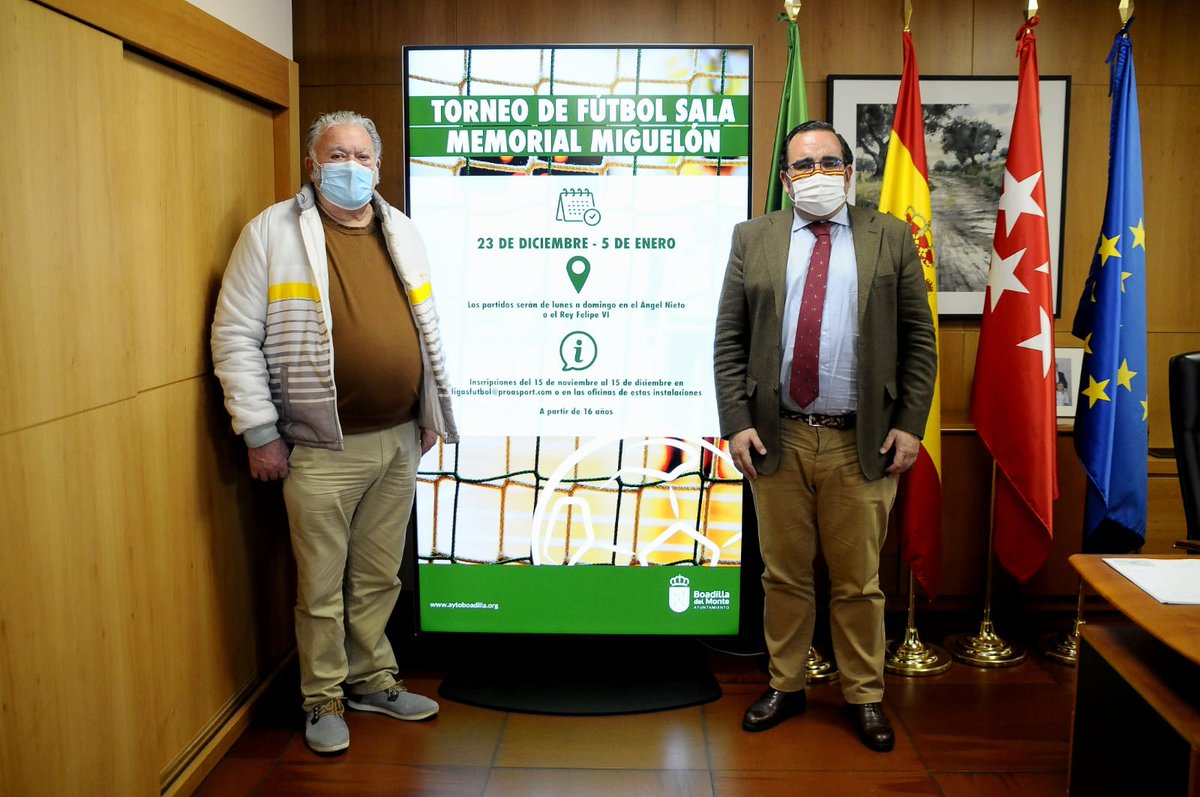 ⚽ El 23 de diciembre comienza el 𝐭𝐨𝐫𝐧𝐞𝐨 𝐝𝐞 𝐟ú𝐭𝐛𝐨𝐥 𝐬𝐚𝐥𝐚 en memoria de nuestro querido vecino Miguelón. Podéis inscribiros, los mayores de 16 años, hasta el próximo miércoles, 15 de diciembre. Toda la información, aquí 👉 bit.ly/3pkHa8z