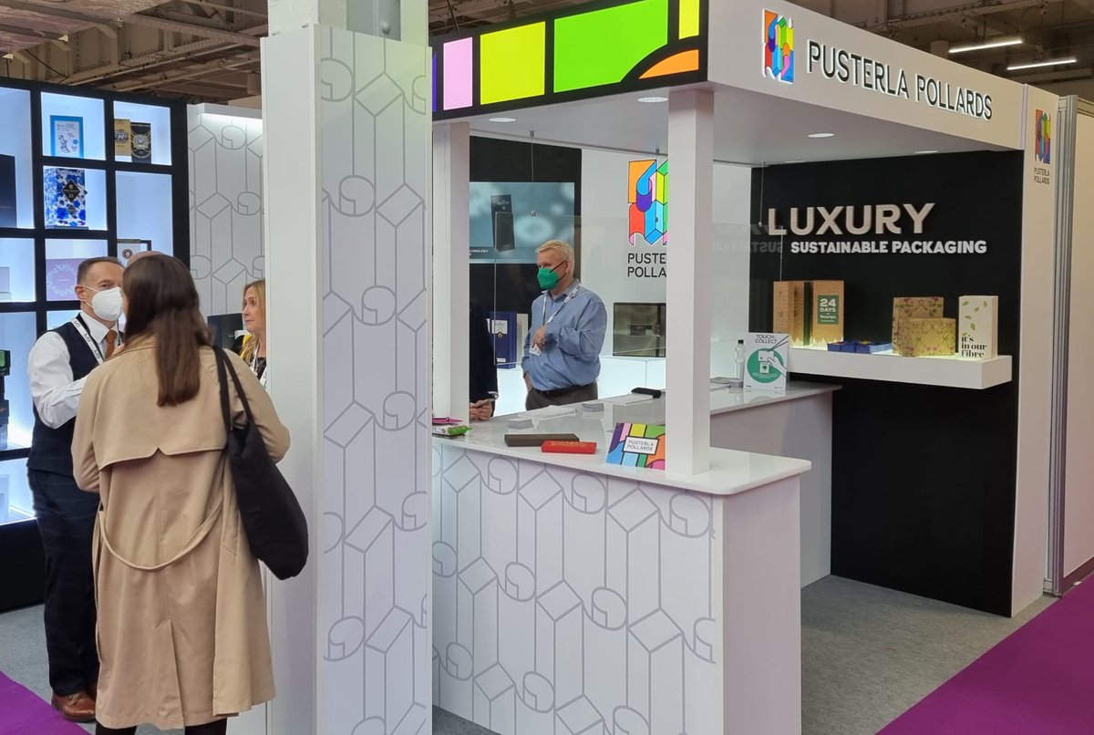 pollardboxes's tweet photo. We are so excited to reveal our new identity at Packaging Innovations. 

Visit stand E40 over the next 2 days and say hello to the Pusterla Pollards team!

#team #packaginginnovations https://t.co/HMWjA4cbVO