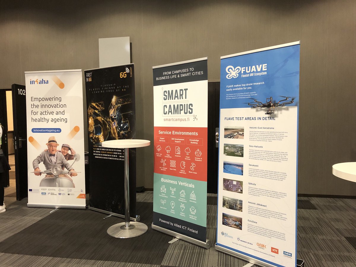 eijahonkavaara1's tweet image. Great to be today with #FUAVE ⁦@SuomenAkatemia⁩ #RDI in ⁦@SlushHQ⁩ side event. In a good company with ⁦@6Gflagship⁩ and others. ⁦@fgi_nls⁩ ⁦@dronefinland⁩