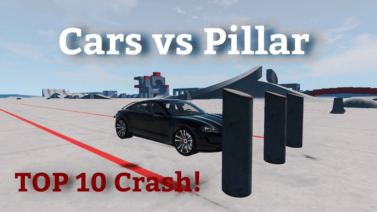 TOP 10 #Crash: #Cars vs Pillar #3 - #BeamNG #Drive youtu.be/ez-7INS-hE4 via <a href="/YouTube/">YouTube</a>