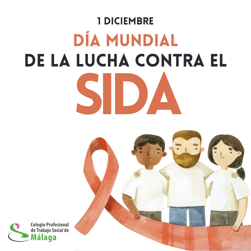 COLEGIOTSMALAGA's tweet photo. Hoy, en el #diamundialdelaluchacontraelsida, no sólo luchamos contra esta enfermedad, desde el #trabajosocial y el @COLEGIOTSMALAGA seguimos promoviendo acabar con los estigmas y la discriminación hacia las personas que la padecen.
#stopsida #stopestigmas #DiaMundialdelSIDA https://t.co/IpTZPofHp1