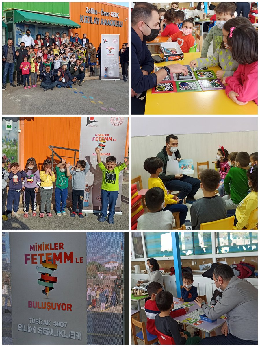 İzmir MEM TÜBİTAK 4007 Bilim Şenliği
<a href="/Tubitak/">TÜBİTAK</a> 4007 Bilim Şenlikleri kapsamında okulöncesi öğrencilerimize yönelik planladığımız 'Minikler FeTeMM'le Buluşuyor Bilim Şenliğimizin' 8. günü Torbalı ilçemizde tamamlanmıştır.
<a href="/ProfHasanMandal/">Prof. Dr. Hasan Mandal</a> <a href="/MucahitYentur/">Murat Mücahit Yentür</a> <a href="/tcmeb/">Millî Eğitim Bakanlığı</a> <a href="/izmir_ilmem/">İzmir İl Milli Eğitim Müdürlüğü</a>