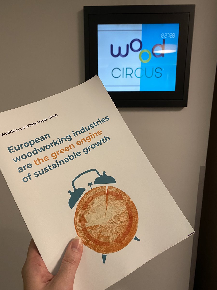 ⏱ The countdown is on!

In less than two hours, we will be live from the capital of Europe 🇪🇺 with the freshly published #WoodCircus White Paper 2040 💥