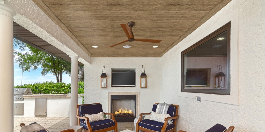 ExtremeHow_To's tweet photo. VERSATEX Offers New Wood-Toned PVC Ceiling Options - VERSATEX expands its Canvas Series palette of realistic colors and textures, all brought to life in maintenance-free PVC. https://t.co/lbT1pPdL72 #pvctrim #woodtone #ceilings #homeimprovement #outdoorliving #porch #deck #patio https://t.co/TwINEYBbA8