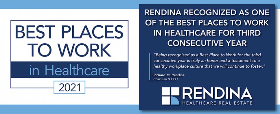 For Third Consecutive Year, Rendina Named one of the Best Places to Work in Healthcare by <a href="/modrnhealthcr/">Modern Healthcare</a>  |  zcu.io/yWA1