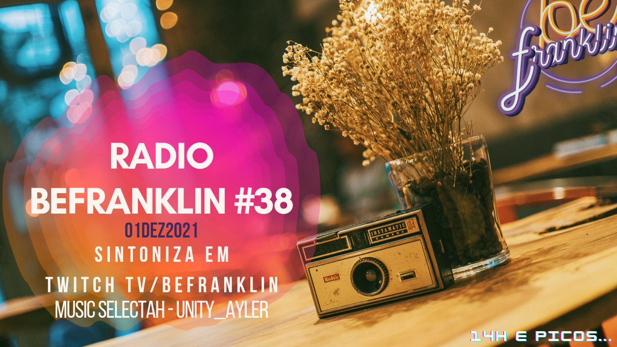 BeFranklin4's tweet photo. Hoje temos mais um episódio da nossa rádio , a não perder as nossas rubricas , boa música e boa disposição ... ou não ... 😜🤪

Live em https://t.co/0rIlnwV0Ai

#live #twitch #stream #radiobefranklin https://t.co/QuWwIVNqvx