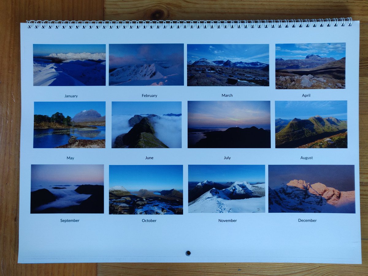 MerrynGlover's tweet photo. #Advent Idea 1: Forget #BlackFriday, embrace #BrightWednesday by choosing gifts from local, creative people. I love these #wildlife and #mountain calendars from @GaryTarmachan! @VisitCairngrms https://t.co/iczRcxyjsL