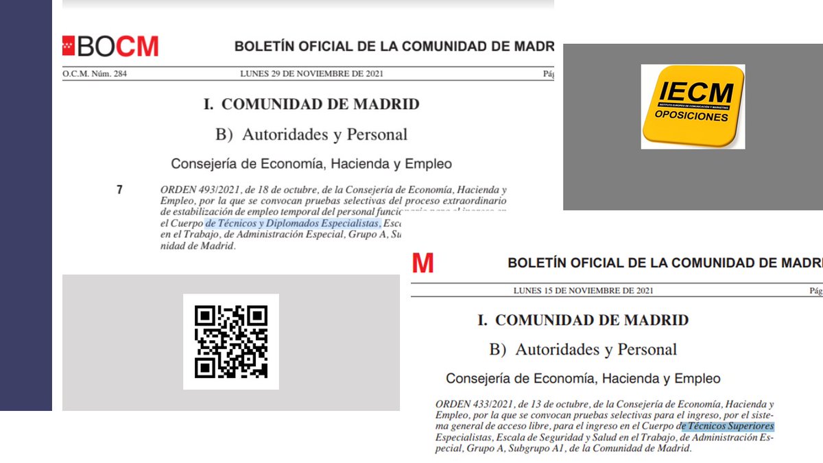 PRLOposiciones's tweet photo. Recuerda que están abiertas los plazos de presentación de instancias para las convocatorias del el Instituto Regional de Madrid, subgrupos A1 y A2.
A2: https://t.co/lqtudgtV7a
A1: https://t.co/M8mCix9ZCg
Iniciamos preparación
911318385 y whatsapp
prloposiciones@coloniecm.com https://t.co/JzXYNKSQQ1