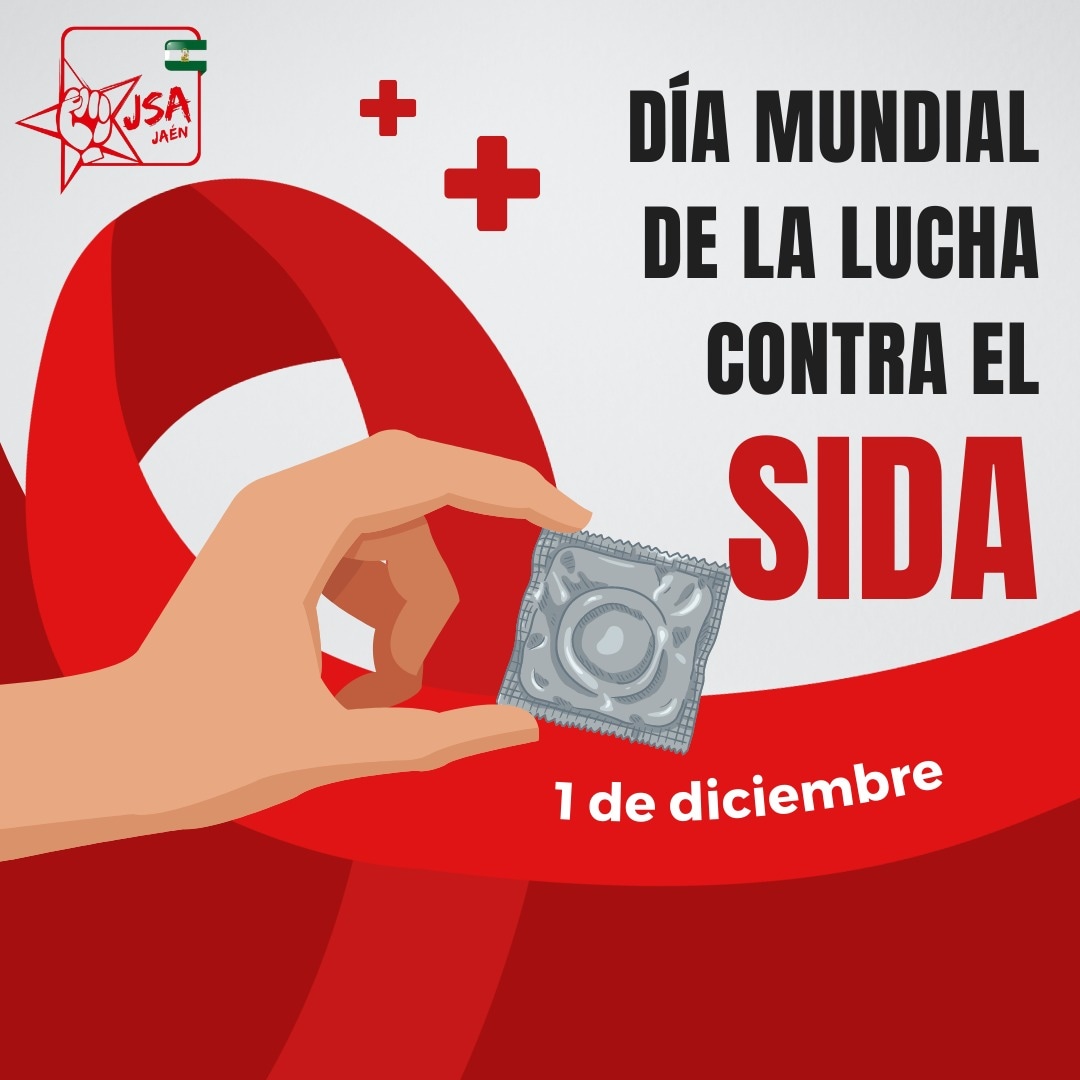 JSA_ManchaReal's tweet photo. Día Mundial de la Lucha Contra el SIDA ⭕

Las JSA defendemos la no estigmatización de aquellxs que padecen esta enfermedad y reivindicamos el rechazo injusto al colectivo siendo señalados por ella. ¡Vamos a luchar contra el VIH y no dejemos de lado a quienes la sufren! https://t.co/aqAUkC3MCd
