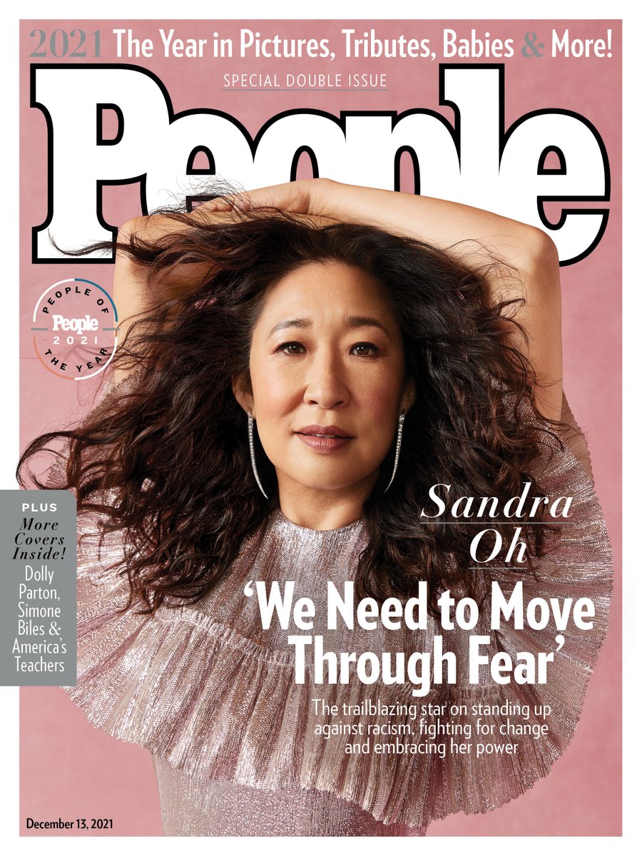 people's tweet photo. In this week's issue, PEOPLE introduces its 2021 People of the Year — Dolly Parton, Sandra Oh, Simone Biles and our nation's teachers — who have all led the way in their respective fields, helping make the world a little bit better every step of the way. https://t.co/gKz0fTjncf https://t.co/cAFSgxVavZ