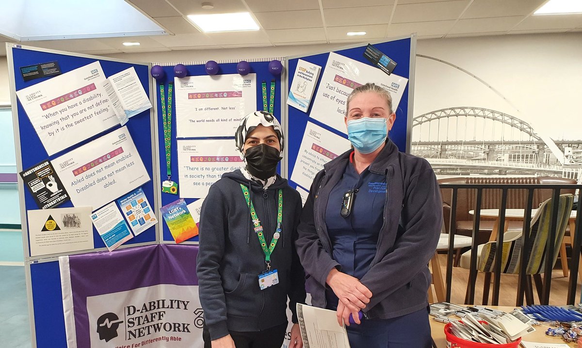 We are loving the staff engagement 
🙏🏾 thank you!

<a href="/arbeeby/">Andrew Beeby</a> @ghnt_bame <a href="/ghntlgbt/">Gateshead NHS Trust LGBT+ Staff Network</a> <a href="/HWBGateshead/">Balance - Occupational Health and Wellbeing</a> 
@QEGateshead <a href="/QeFacilities/">QE Facilities Ltd</a> 
#NHSDHM21