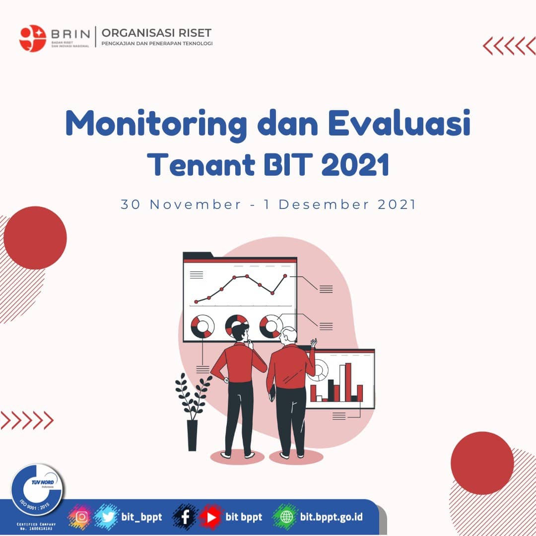 bit_bppt's tweet image. Monitoring dan evaluasi ini dilakukan untuk melihat progress yang sudah dilakukan tenant selama diinkubasi oleh BIT. Pada kegiatan ini juga diberikan kritik dan saran dari reviewer untuk kemajuan tenant yang lebih baik lagi ke depannya.

#bit_bppt #BRIN #inkubasibisnisteknologi