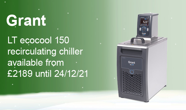 wolflabsuk's tweet image. Wolflabs 12 days of Christmas starts today🎄Today's special offer is the @GrantInstrument LT ecocool 150 recirculating chiller with a temperature range of -25 to 150°C+ and intuitive interface. You do not want to miss this offer!
wolflabs.co.uk/laboratory-pro…