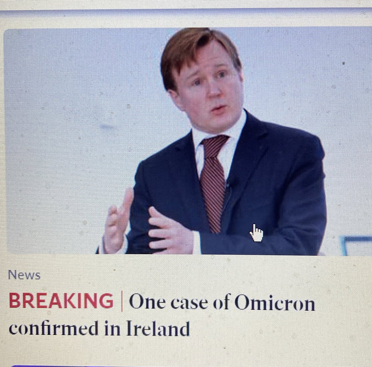 donegalprolife's tweet photo. The case has been found #OmicronVariant https://t.co/nnHGYbpfj1