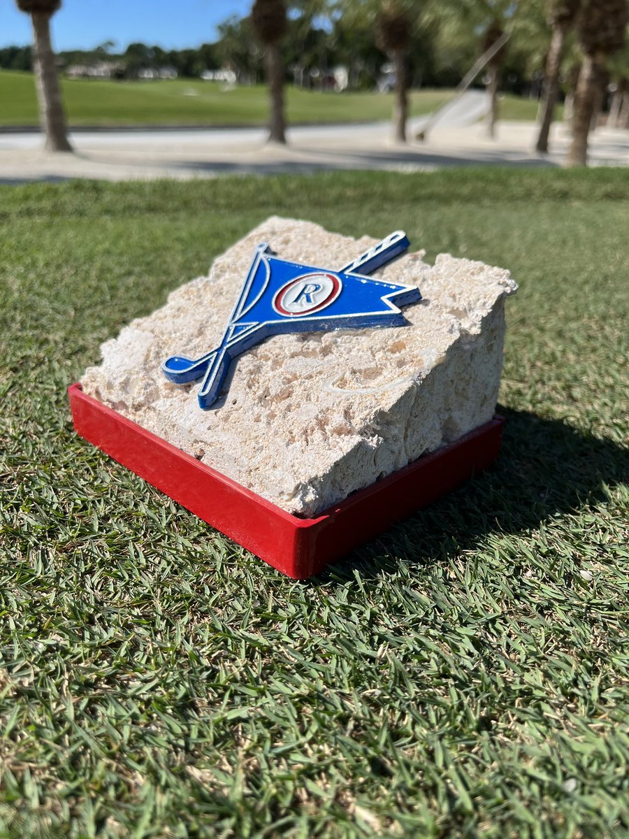 New season, new coral tee markers to really embrace the foundation on which we sit on. #oceanreefclub