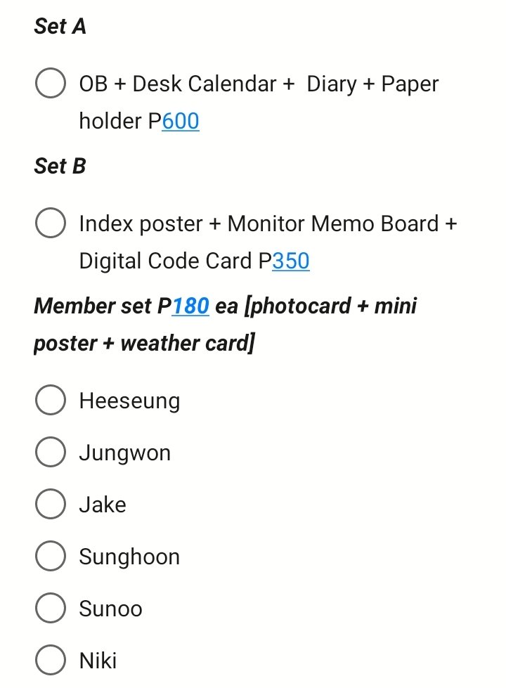 Shopia_ph's tweet photo. #ShopiaGO | Enhypen Seasons Greetings Tingi (repriced)
• Price Range: P180-P600
• DOP: 50% dp within 2 days & rem balance once onhand
• From 2nd pre order
• Under Normal ETA
comment mine + item https://t.co/H8j0waEkzZ