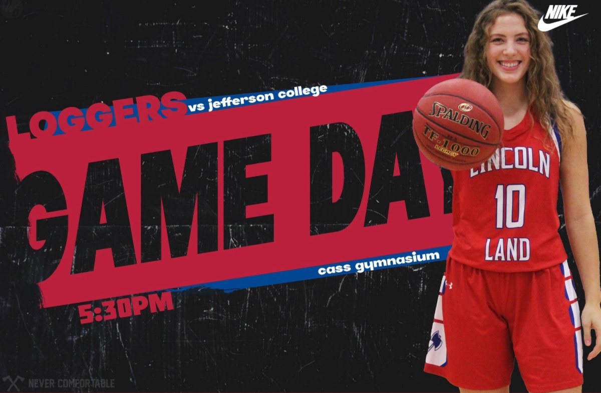 LLCC_LoggersWBB's tweet photo. GAME DAY 🏀
#5 @LLCC_LoggersWBB host Jefferson College tonight at 5:30 in Cass Gym. #LoggerStrong #NeverComfortable https://t.co/MfrWNWAYdr