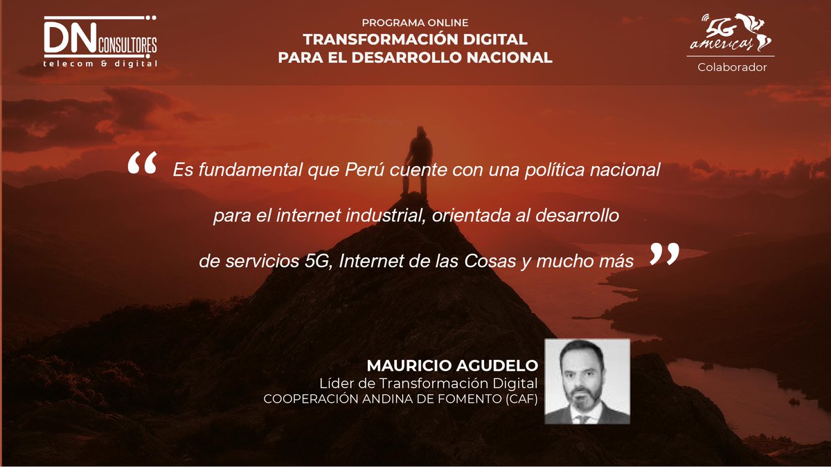 DNconsultores's tweet photo. Agenda pendiente para el desarrollo de la #EconomíaDigital en Perú. Impecable cierre del Módulo 4 | Economía Digital del #ProgramaTDDN, a cargo de @magudelo10 de la #CAF
#TransformaciónDigital #DesarrolloNacional @PeruPaisDigital https://t.co/tKJVbgUvvz
