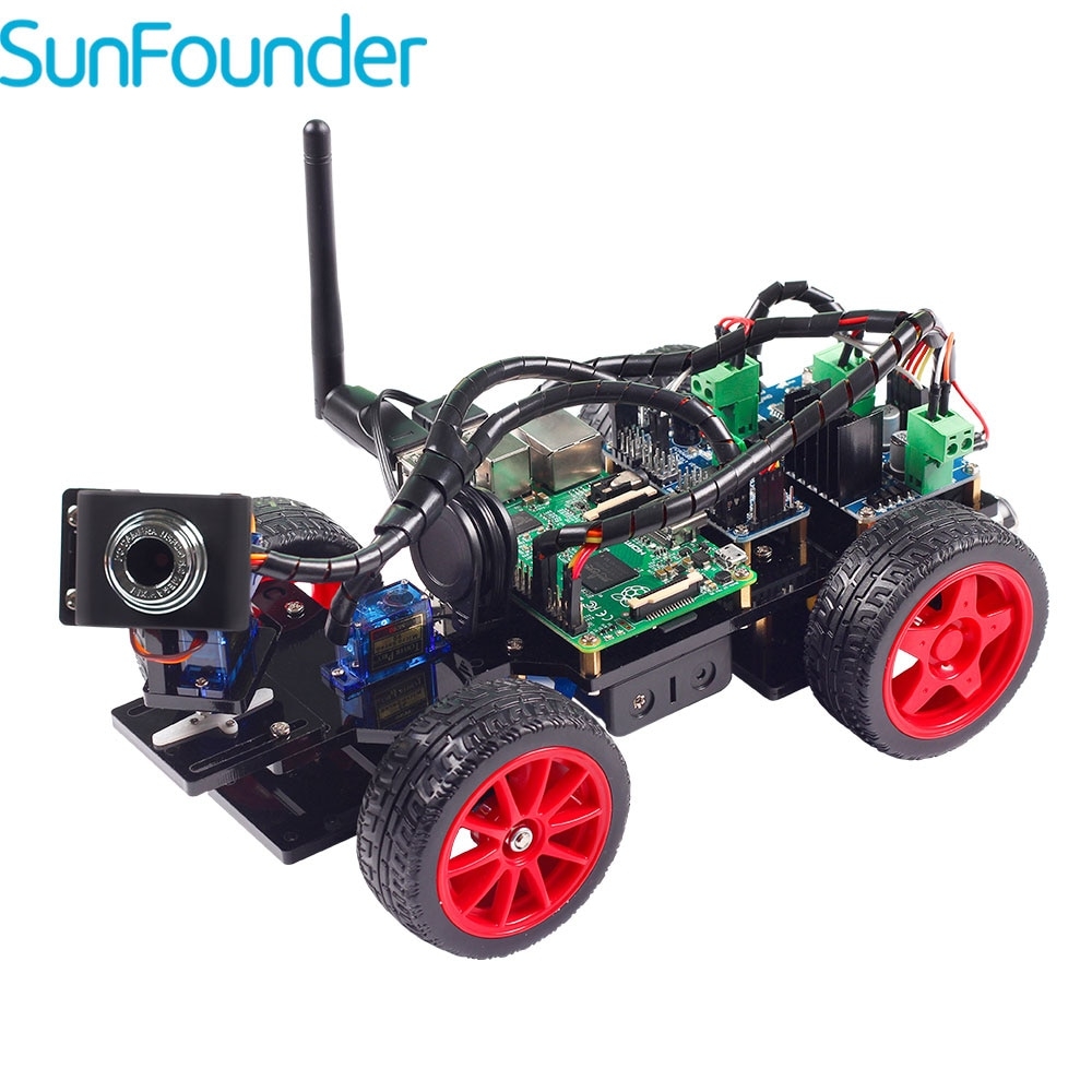 techmanics123's tweet photo. #tech|#electronics|#computers|#gadgets SunFounder Rasperry Pi 3 App Controlled Robotics Electronic Toys For Kids Video Carmera Toy For Raspberry Pi(RPI not Included) https://t.co/A0QyV4ZLDE