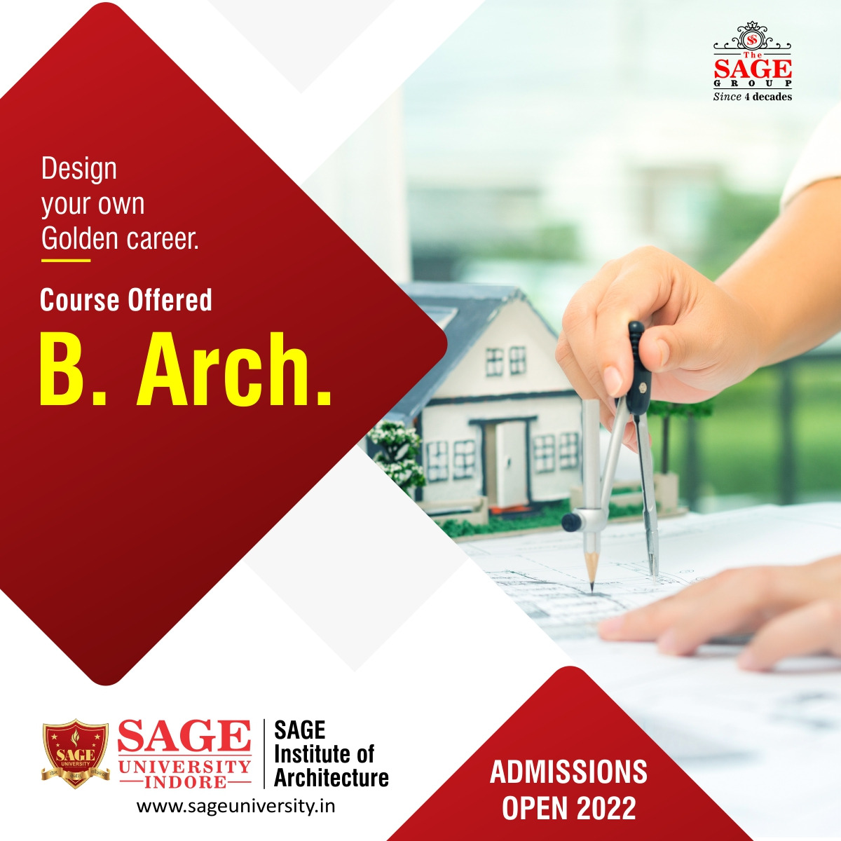 SAGE_INDORE's tweet photo. Learn to design the architectural landmarks with SAGE Institute of Architecture, Indore.

Visit: https://t.co/lpVWWA2usL
___

#SAGE #SAGEUniversity #SAGEIndore #SUI #TheSAGE #SAGEGroup #SEE #AdmissionsOpen #LimitedSeats https://t.co/LHtx2NekMD