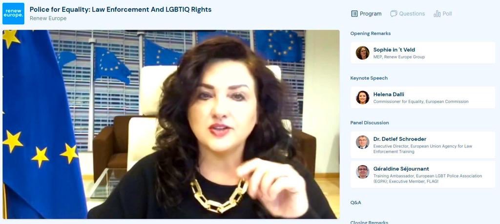 Commissioner Dalli during the seminar