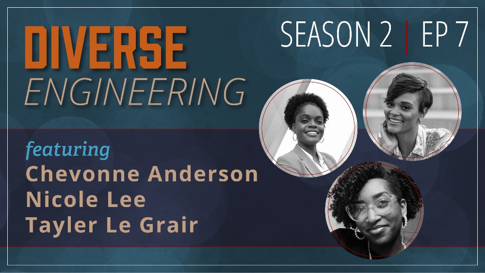 UAkron_Engr's tweet photo. We dropped another episode! These incredible #UAengineering grads talk about sisterhood and the power of lifting other women up. #DiverseEngineering https://t.co/RlMiLoIZGm https://t.co/AseEi6DMhp