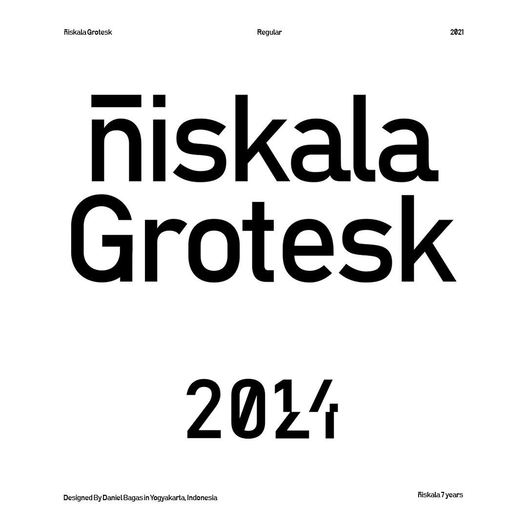 allyoucanart's tweet image. Merayakan 7 tahunnya dalam berkarya, unit post-rock Yogyakarta @niskalayk ini akhir November kemarin merilis sebuah font sans-serif bernama Niskala Grotesk.
.
Selengkapnya: instagram.com/p/CW8PHw0pMKh/…
.
#allyoucanart #niskala